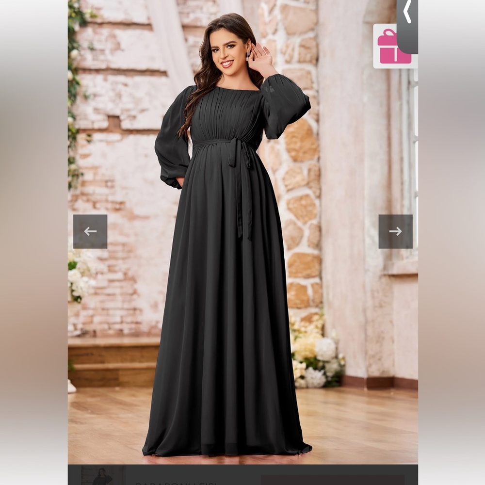 Elegant Black Maxi Dress